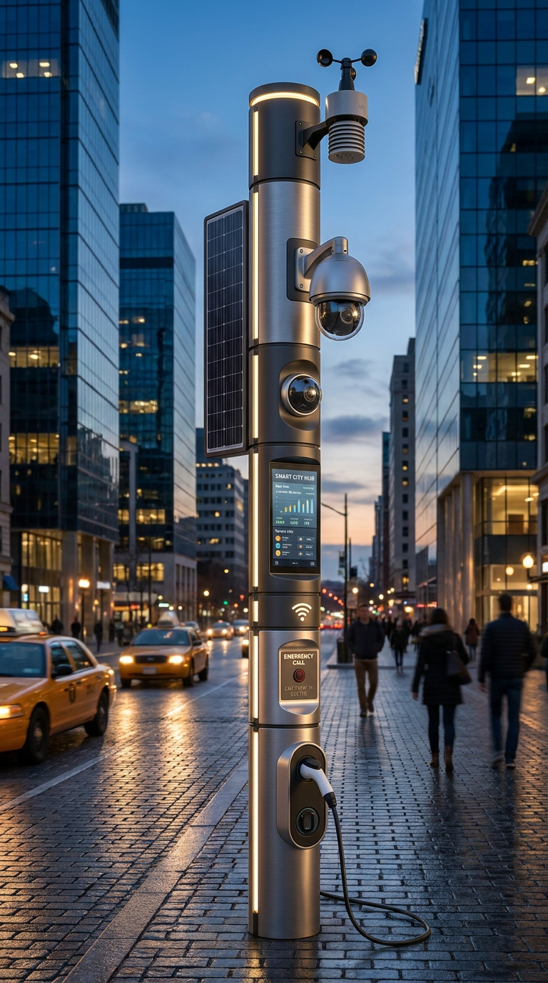 Postes Inteligentes Skynet Security